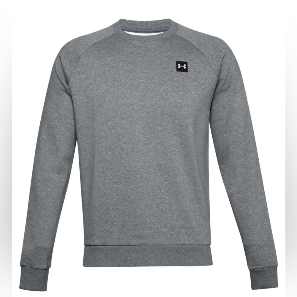 New Under Armour Men's Grey Rival Sweatshirt - Size S NWT